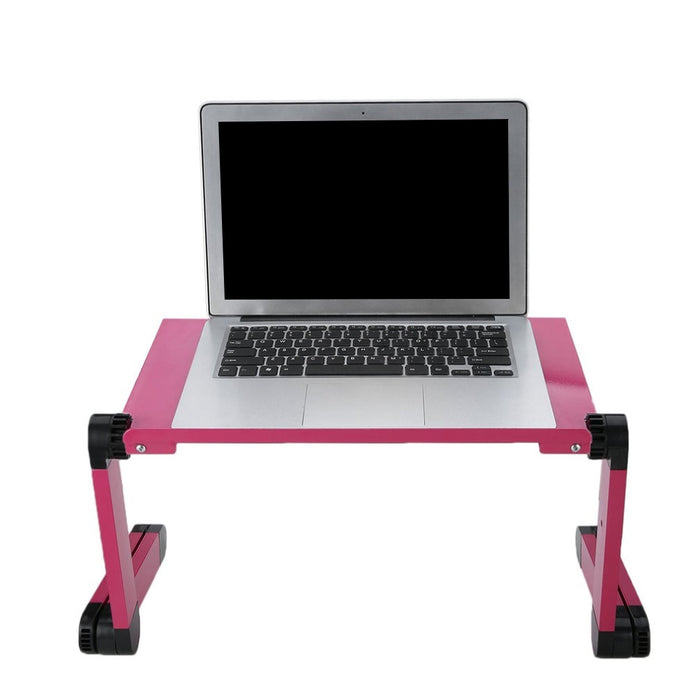 Folding Adjustable Laptop Notebook Desk Table Stand Bed Tray
