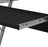 Computer Desk Pull Out Tray Furniture Office Student Table Black  20051