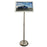 Sign Stand Fits for 11x17 Inches Poster, Round Metal Base, Color Silver