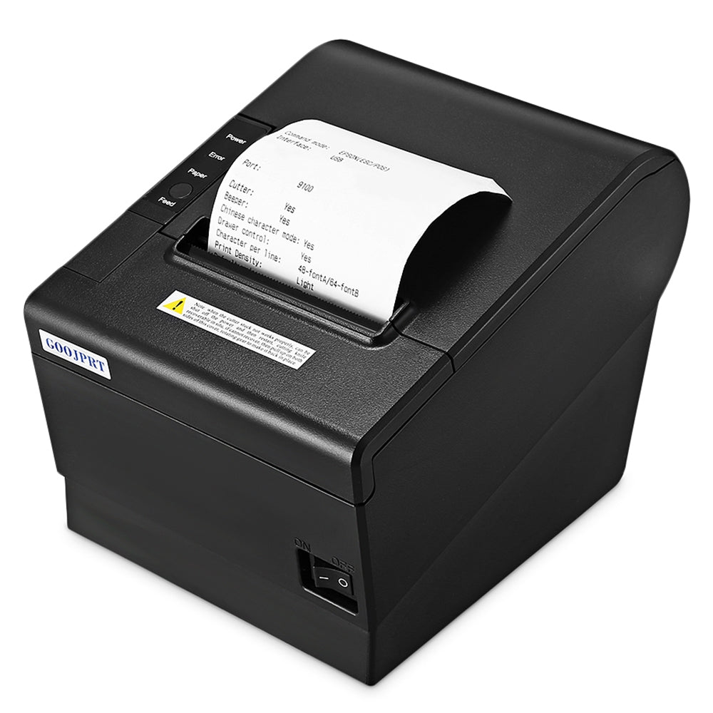 GOOJPRT JP80H - USB 80mm Thermal Desktop Ticket Printer — Haitian