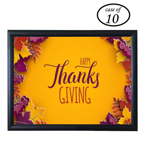 Aluminum Snap Frame for Poster A3 Size, Front Open & Wall Mounted Style,Color Black
