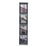 Mesh Roll up Magazine Rack 4 Pockets with carrying bag