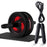 New 2 in 1 Ab Roller&Jump Rope No Noise Abdominal Wheel Ab Roller with Mat For Arm Waist Leg Exercise Gym Fitness Equipment