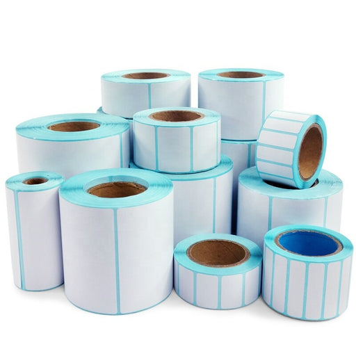 Thermal Label Sticker Width 20mm~80mm Thermal label paper bar code paper self-adhesive paper thermal sticker paper