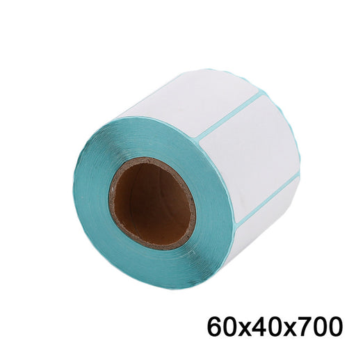 Thermal Sticker Paper Durable Universal Round Self-Adhesive Shop Scanner Thermal Label  Paper White Office Printer