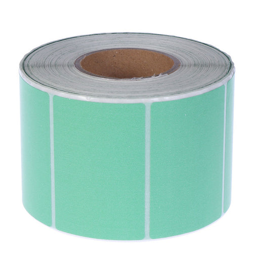 Colorful Labels Thermal Transfer Labels Printer Paper Self-Adhesive Blank Stickers for Office Kitchen Milk Tea Shop (Sky-blue))